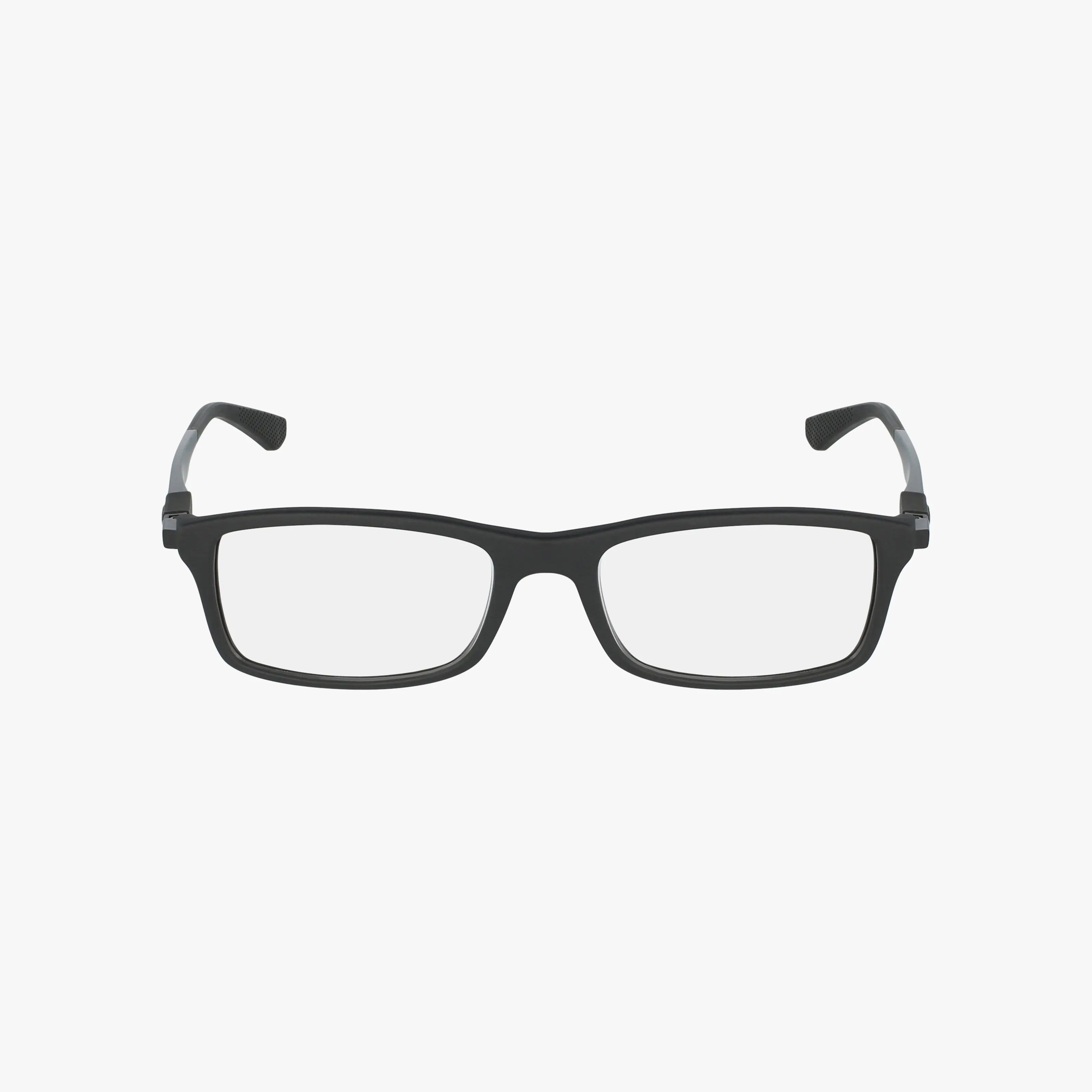 The RX7017 features a stylish black rectangular frame with clear lenses, shown from the front against a plain white background.