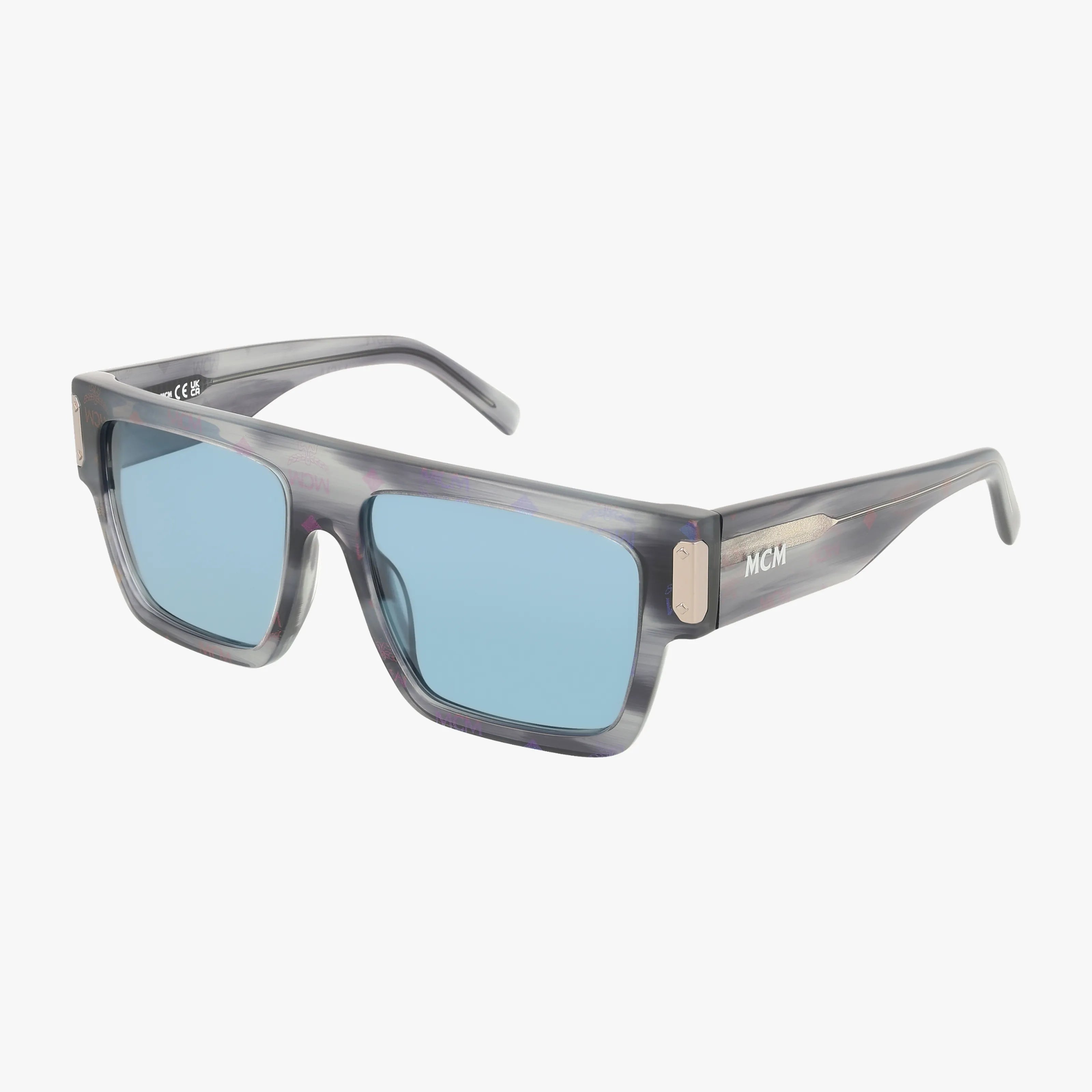MCM Teal Sunglasses Sunglasses MCM Blue in Metal - 27063906 main image 3