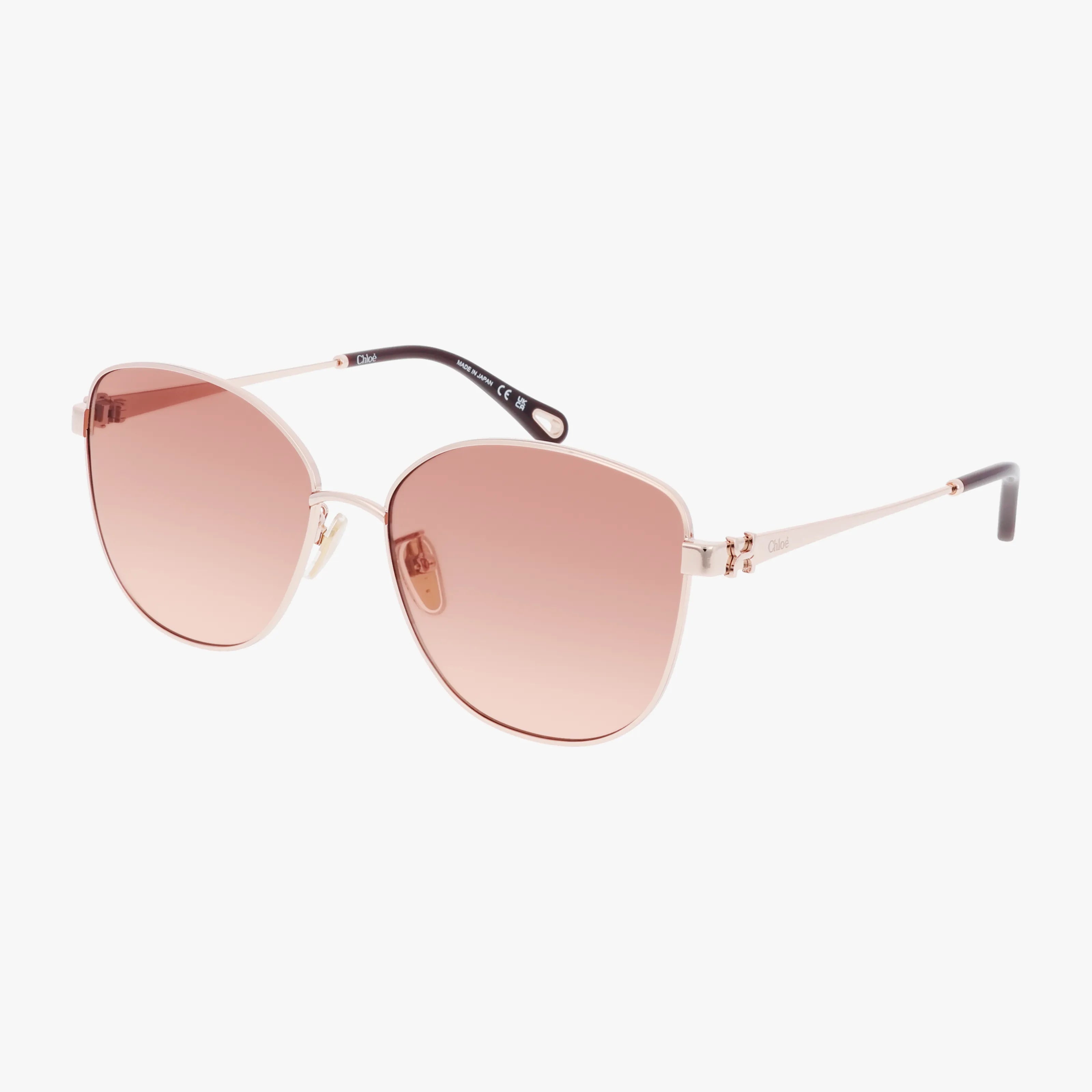 Chloé ノーカラージャケット ピンク CH0306SK