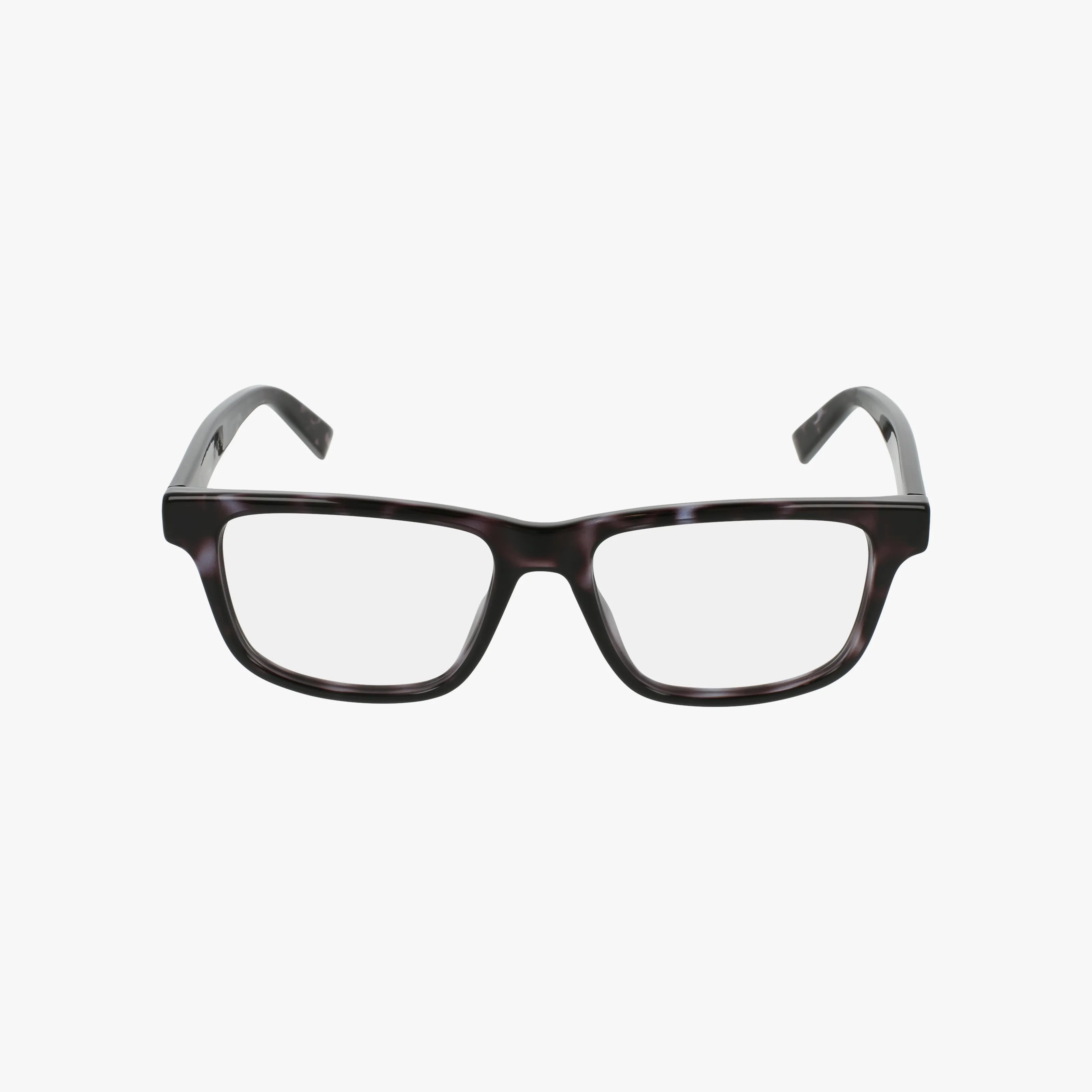 The 1987O features a stylish, well-balanced rectangular frame with clear lenses, elegantly displayed on a plain white background.
