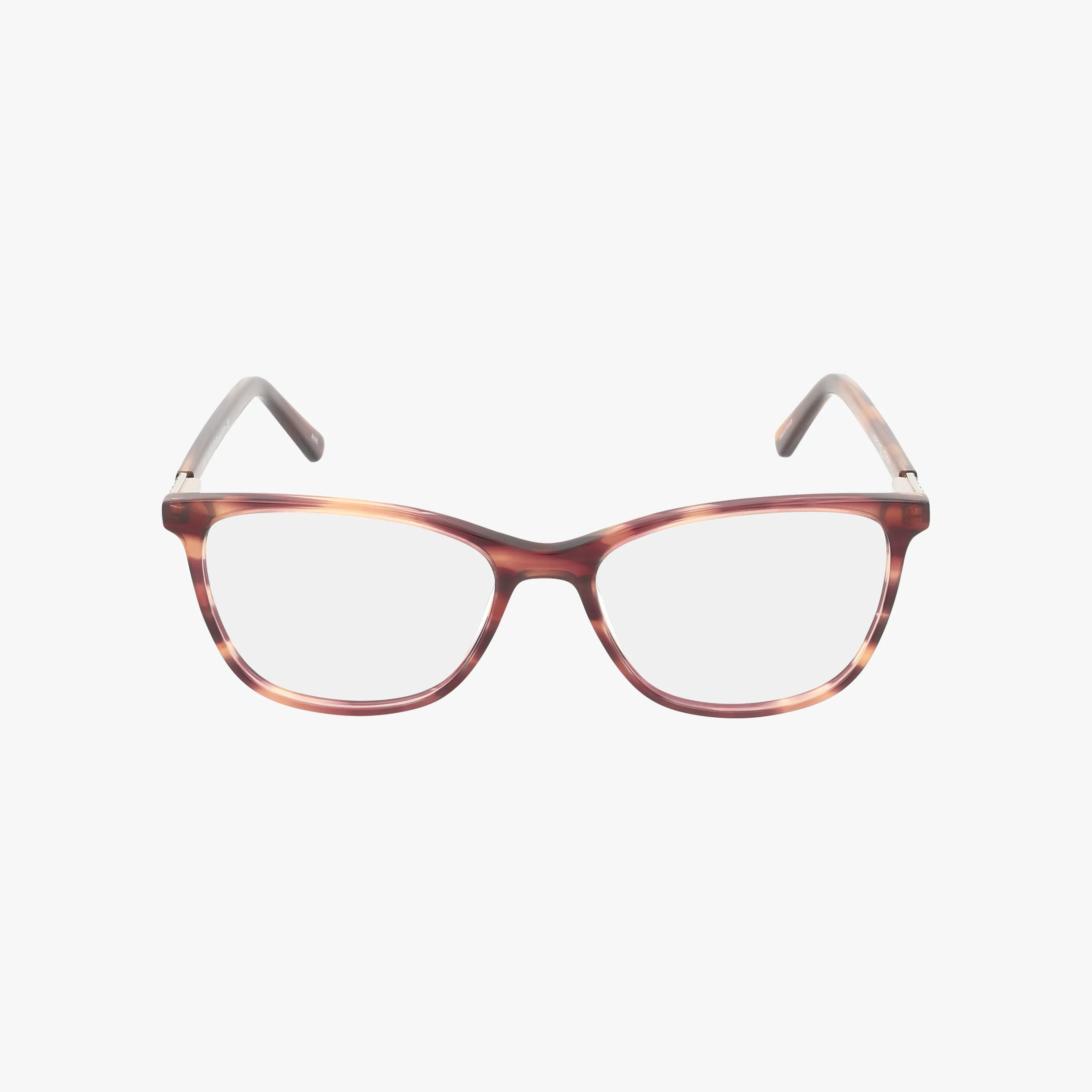 The AV584S features stylish tortoiseshell rectangular eyeglasses with a durable frame and slightly curved arms, displayed on a plain white background.
