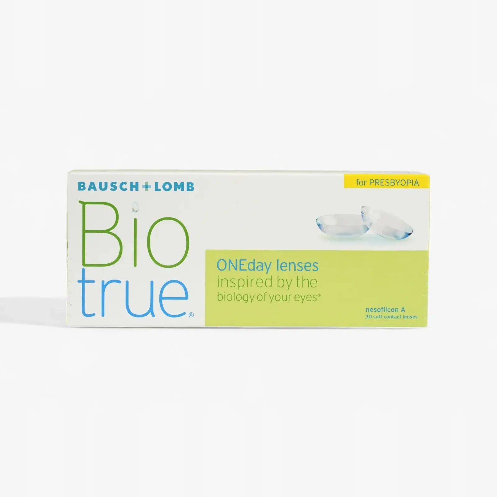 Biotrue 1Day For Presbyopia - 30 Pk daily disposable contact lenses, inspired by the biology of the eyes.