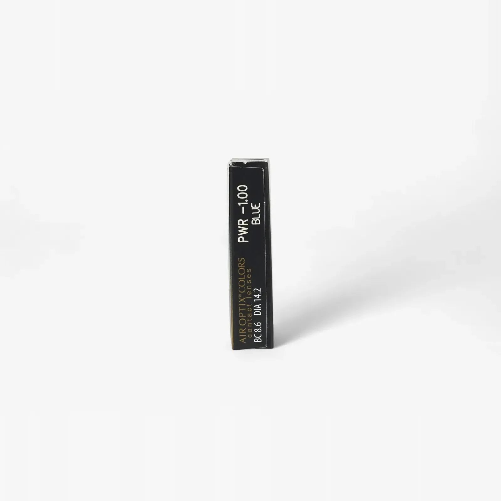 A single rectangular box of Artonit Colors hair dye, labeled PWR -1.00 BLUE with shade 8.66 BLN42, stands upright against a plain white background—much like a box of Air Optix Aqua Colors (Two) - 2 Pk contact lenses.