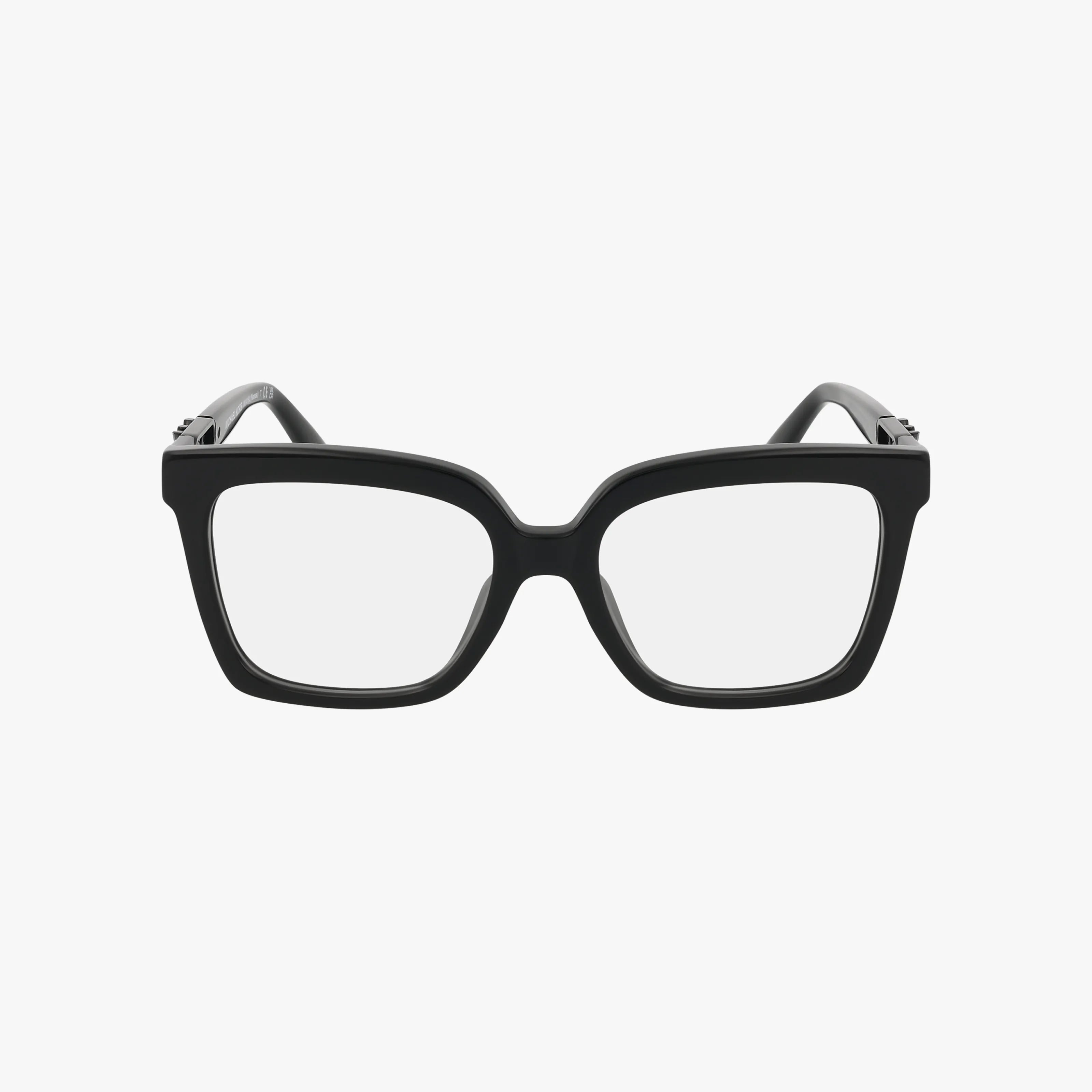 The MK4119U features trendy black rectangular eyeglasses with thick edges, showcased from the front against a plain white background.