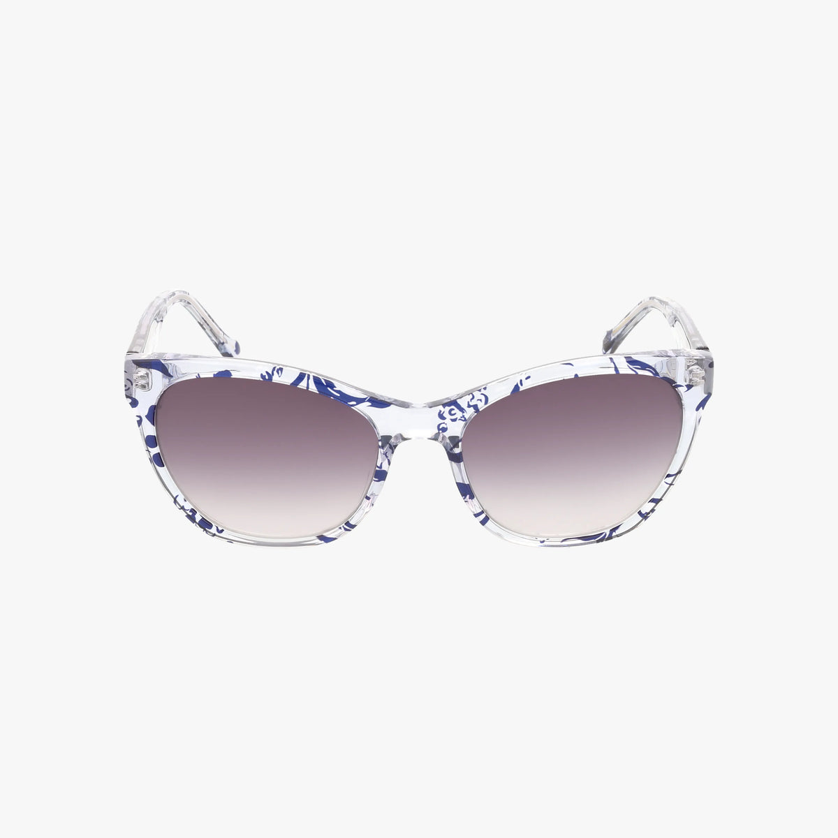 Kendall & Kylie Vera Flat Top Cat Sunglasses with Linear Detail White Frames Amazon.com: KENDALL + KYLIE: EYEWEAR main image 2