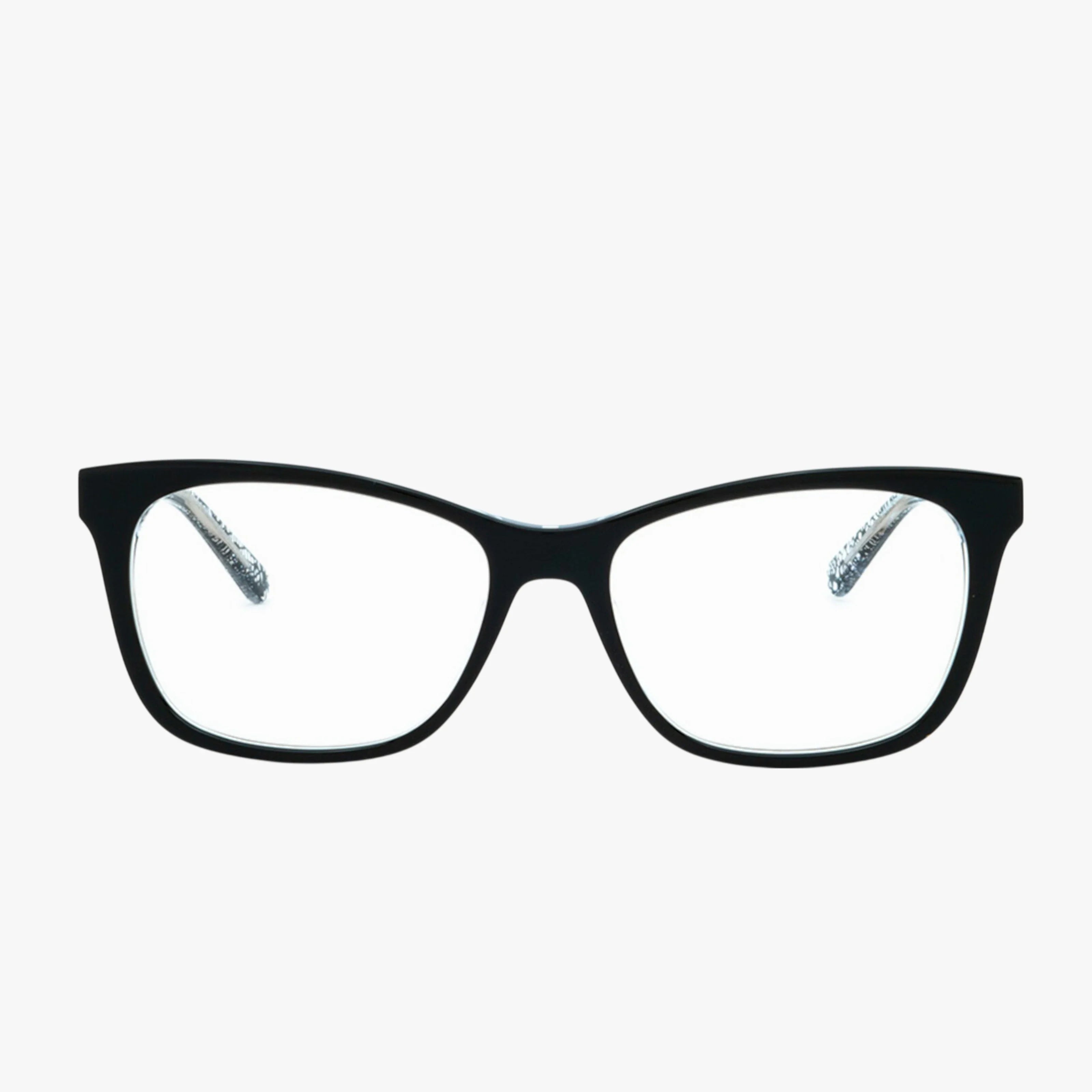 The BB5213 features black rectangular eyeglasses with a contemporary frame and clear lenses, displayed facing forward on a plain white background.