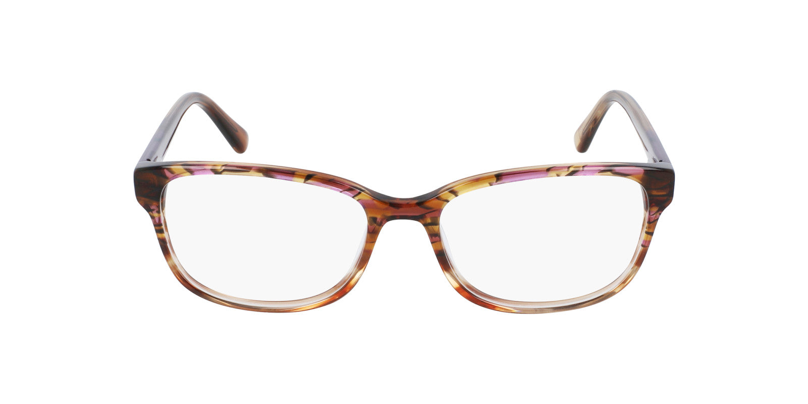 The AK5086 features rectangular eyeglasses with a durable, multicolored tortoiseshell frame and prescription lenses, displayed against a white background.