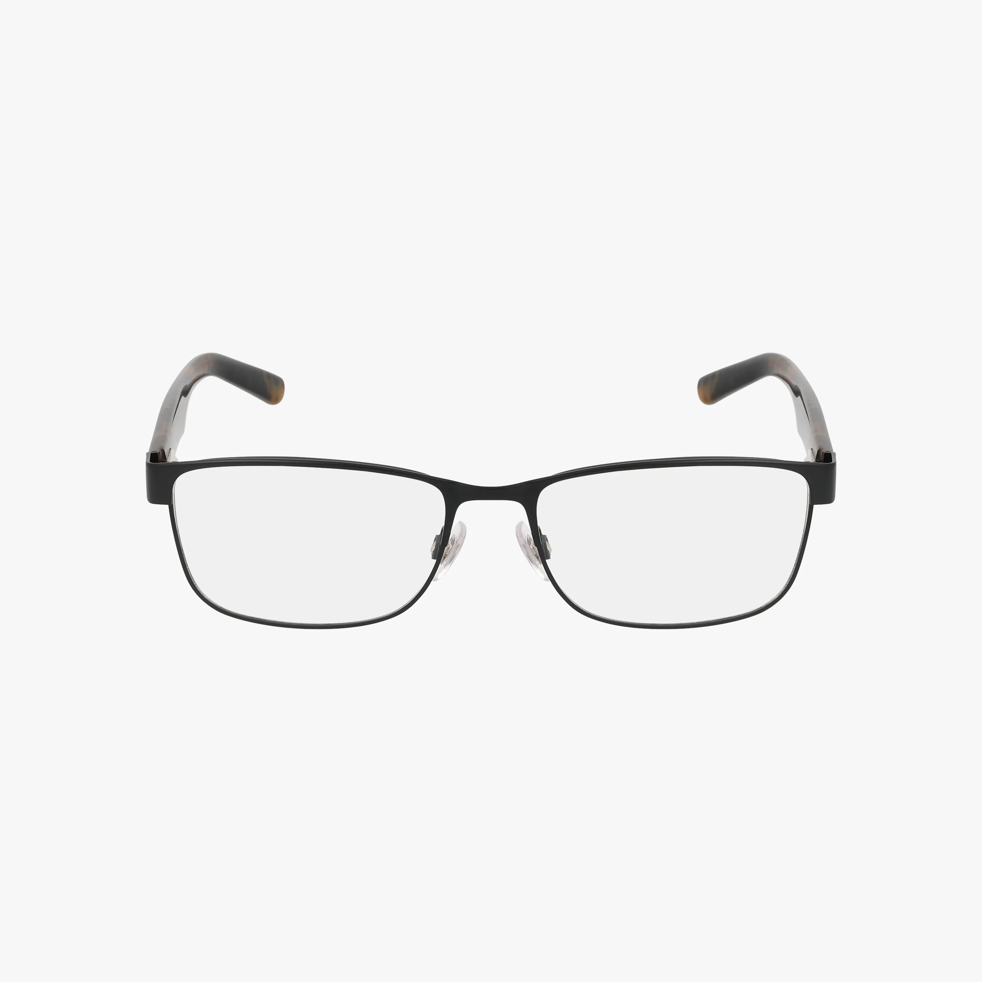 The PH1157 features rectangular, clear lenses in a thin black frame, offering timeless style against a plain white background.