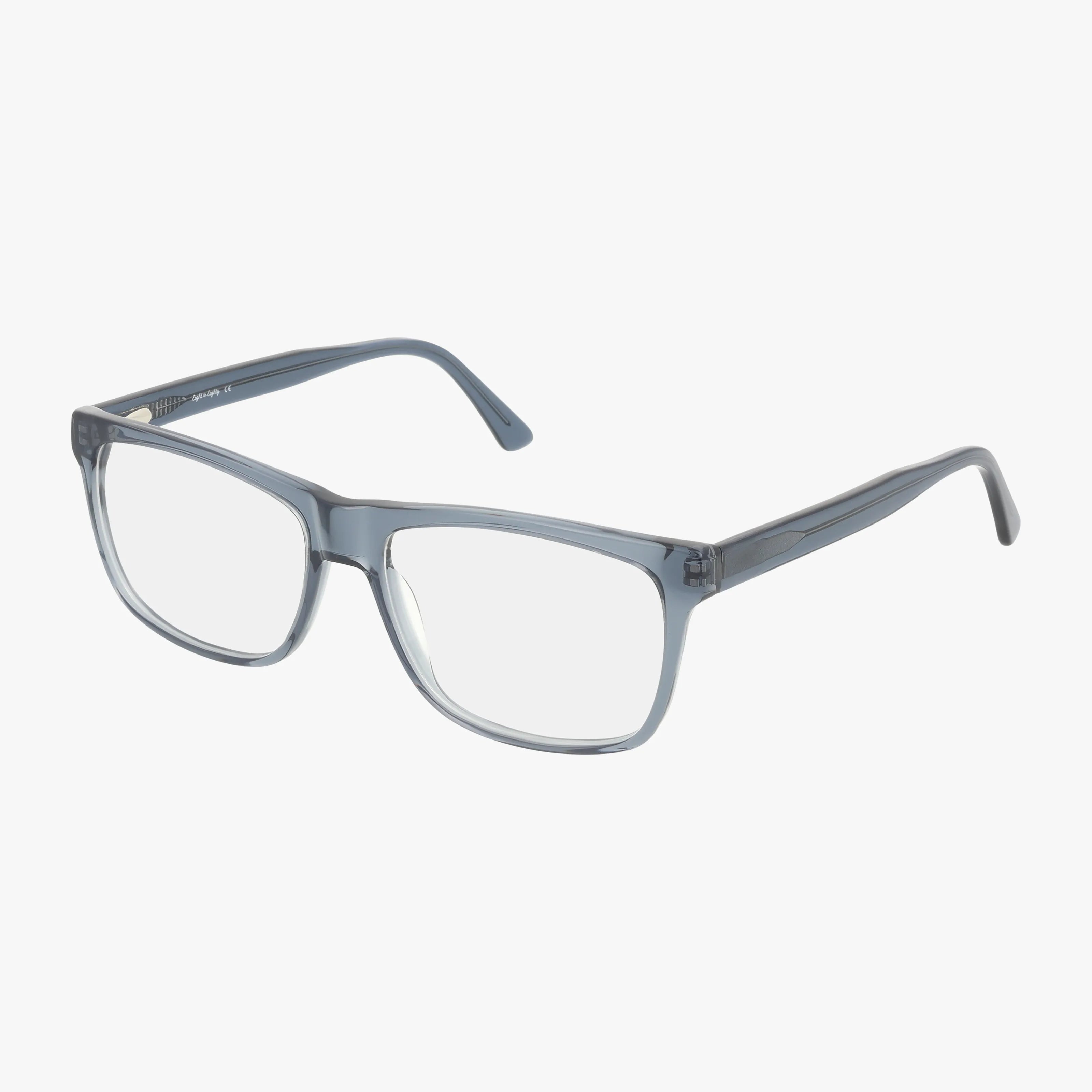 The MAVERICK features rectangular translucent light gray frames in a lightweight design, displayed on a white background.