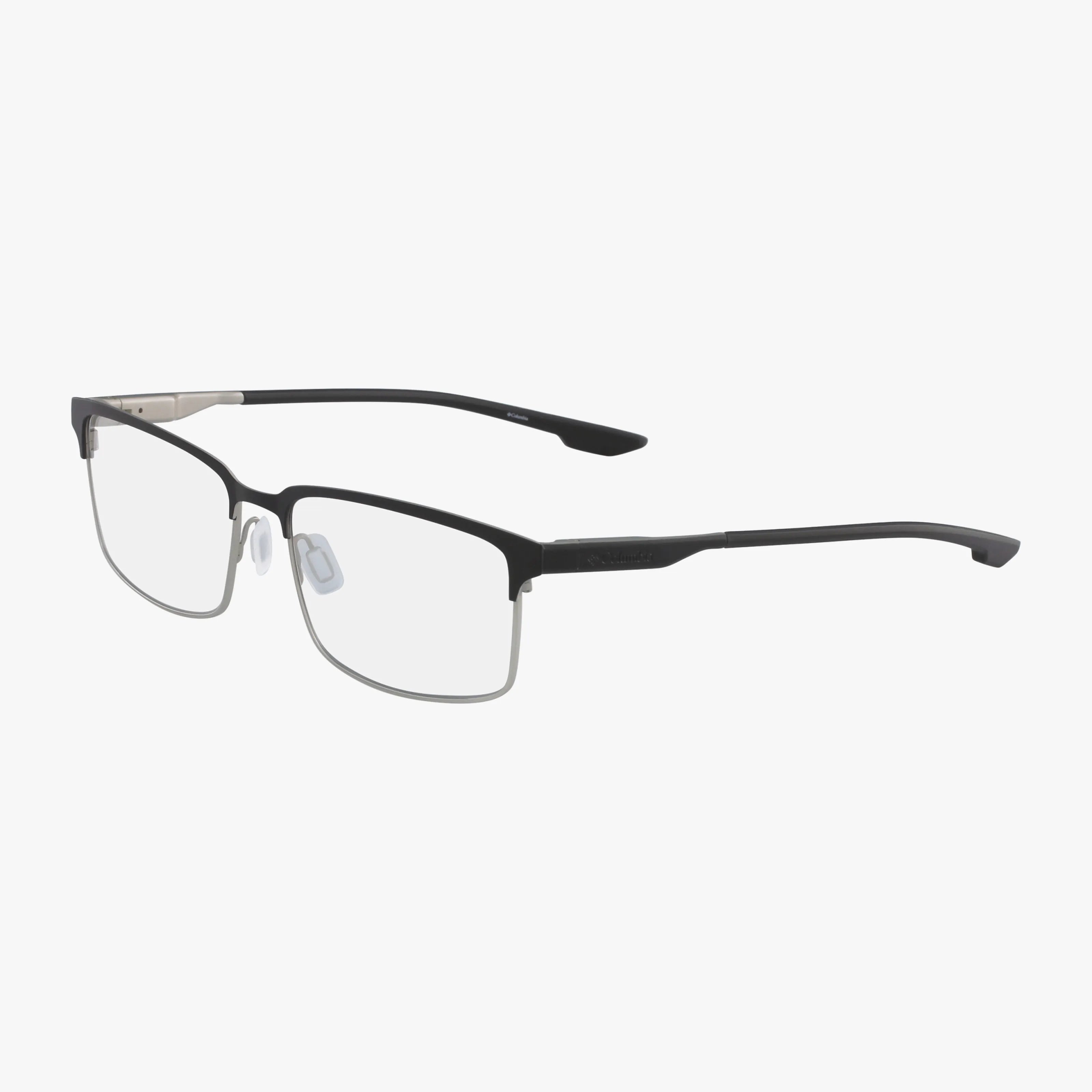 The C3016 features rectangular thin black frames, clear blue light lenses, metal arms, and adjustable nose pads—ideal for everyday use—displayed on a plain white background.