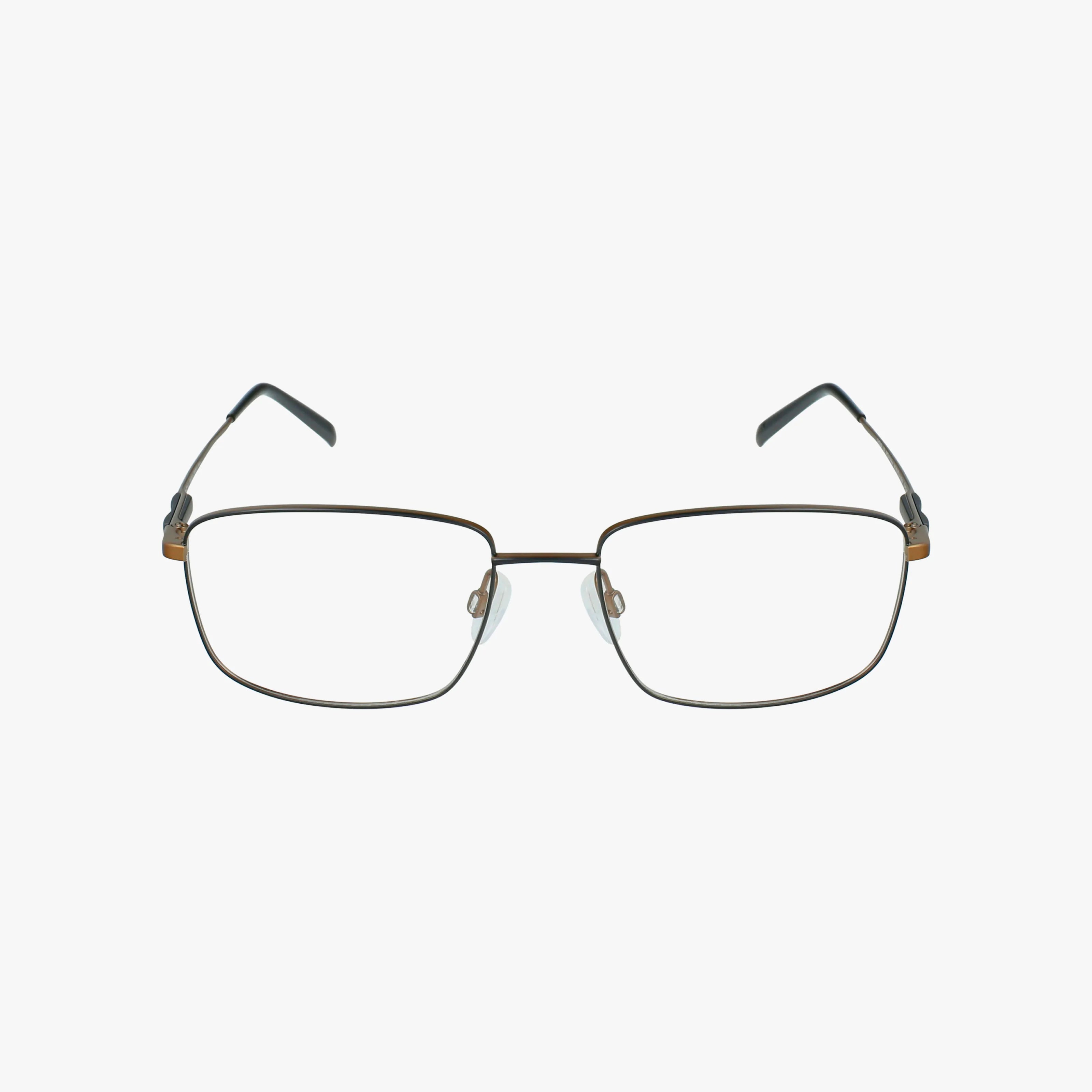 The CH29109 eyeglasses feature a lightweight rectangular metal frame, clear lenses, and black plastic-covered temple tips, shown on a white background.