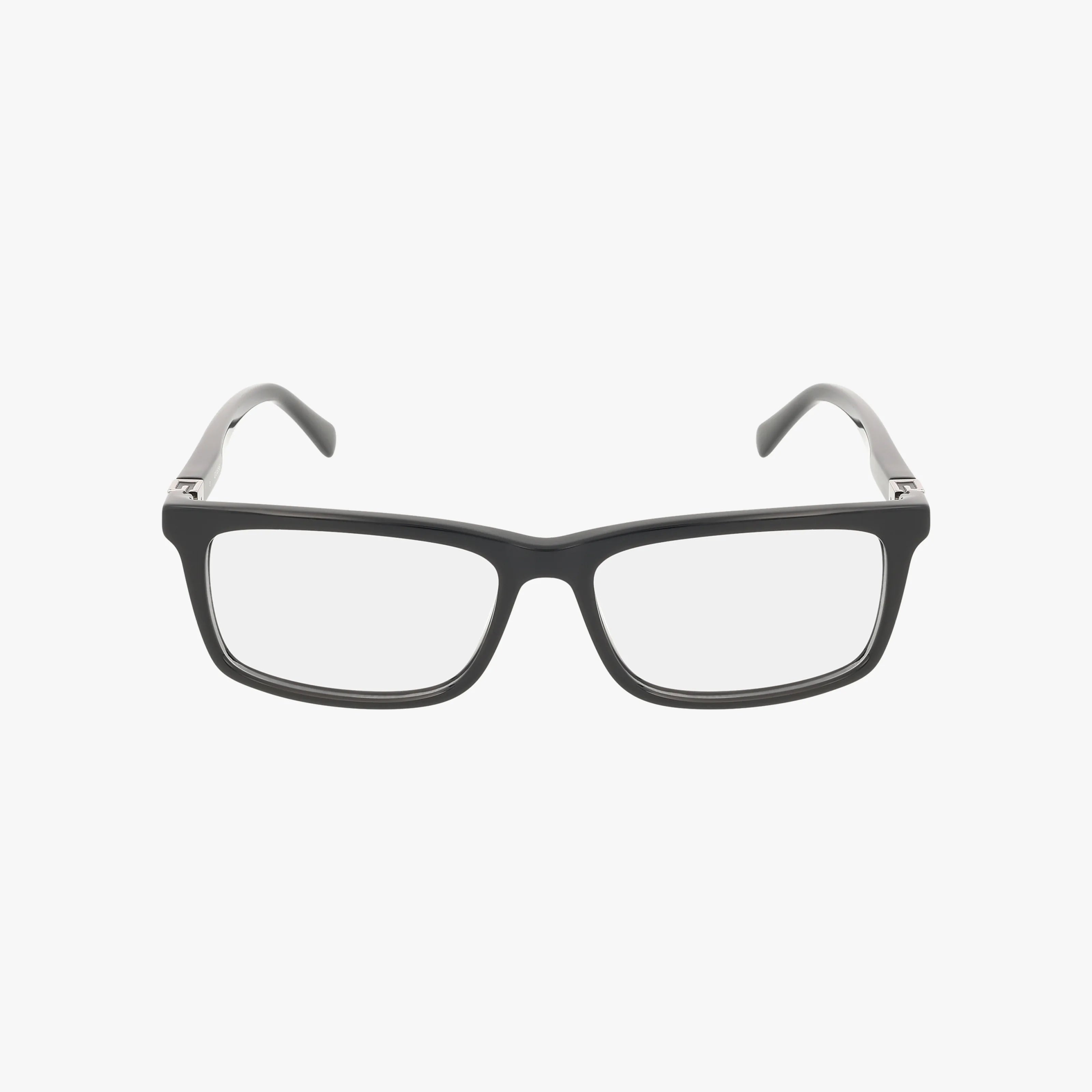 The GU50190 is a pair of black rectangular eyeglasses with progressive lenses and a sleek, functional design, displayed against a plain white background.